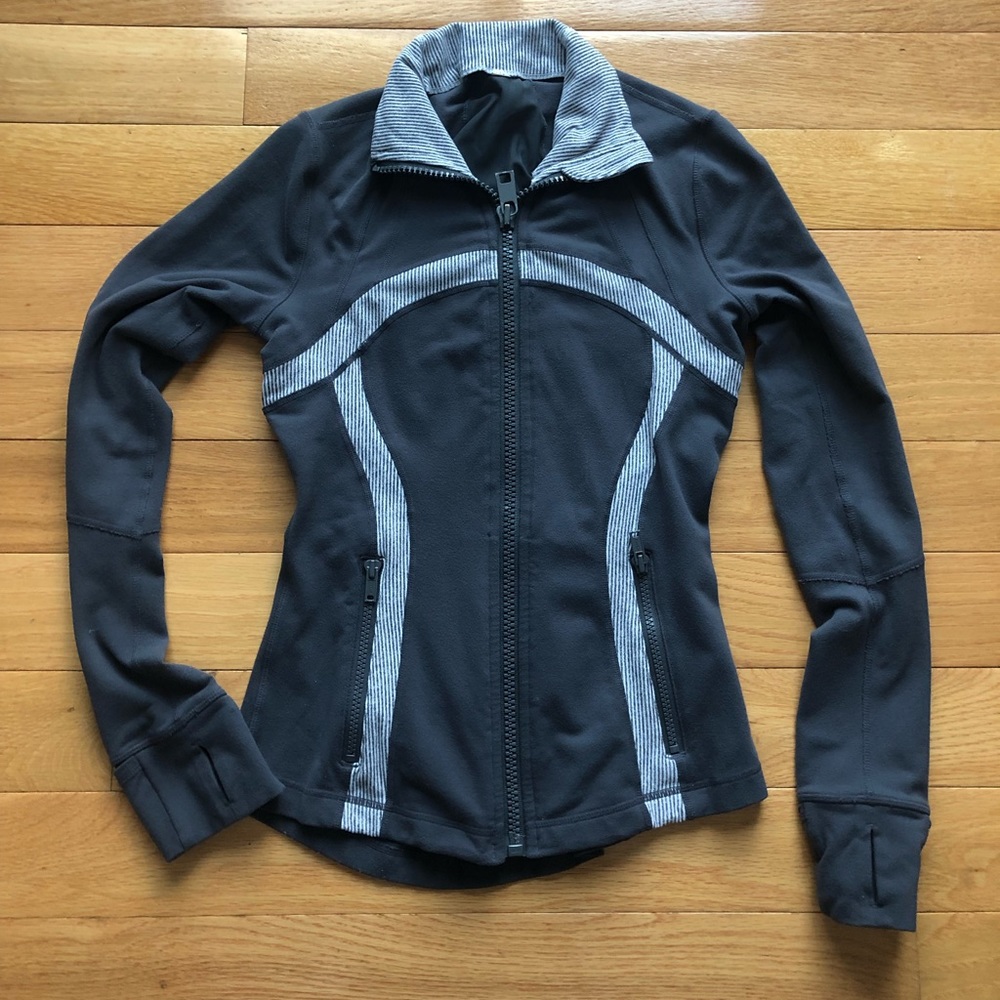 lululemon athletica dark gray define jacket